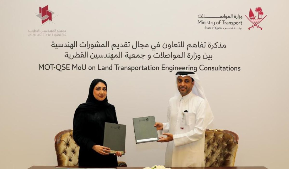 Ministry of Transport, Qatar Society of Engineers sign MoU